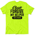 My Helper - Safety Yellow T-Shirt