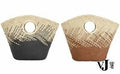 Inc Straw Two-Tone Large Straw Bag Summer Beach Tote Bag