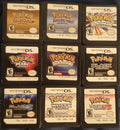 Nintendo DS Video Game Cartridge Collection NDS Pokemon