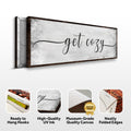 Get Cozy Canvas Wall Art