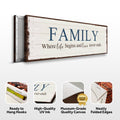 8 Powerful Words Family Sign II