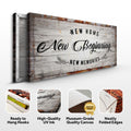 New Home, New Beginning Sign