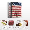 America Pledge Allegiance Sign