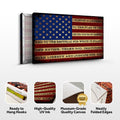 I Pledge Allegiance To The Flag Of USA Sign