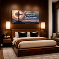 Micah 7:8 - The Lord Will Be My Light Faith Sign