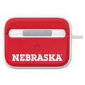 Nebraska Huskers HDX Apple Airpods Pro 1 & 2 Case Cover