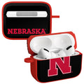 Nebraska Huskers HDX Apple Airpods Pro 1 & 2 Case Cover
