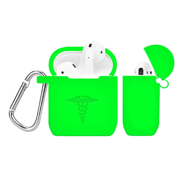 Registered Nurse First Responder AirPods Case Gen 1 & 2 Cover Engraved Neon