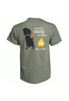 NEVER CAMP ALONE® T-shirt (Green)