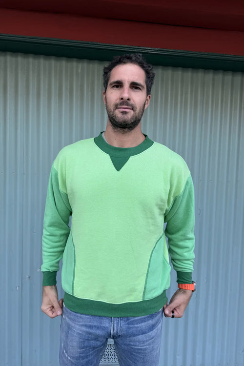 The 50 Shades of Green Pocket Crew (Large and XL's Left)