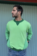 The 50 Shades of Green Pocket Crew (Large and XL's Left)