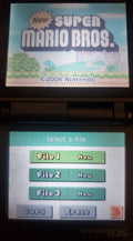 New Super Mario Bros NDS Video Game Cartridge Nintendo DS 2006