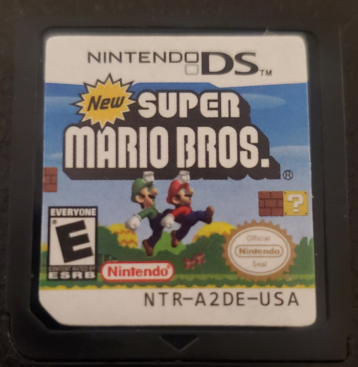 New Super Mario Bros NDS Video Game Cartridge Nintendo DS 2006