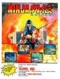 Ninja Gaiden Sega Genesis Mega Drive Video Game Cartridge 1992