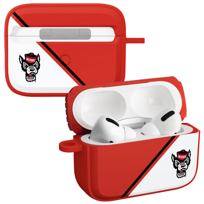 North Carolina State Wolfpack HDX Champion Series Apple AirPods Pro 1 & 2 Case Cover