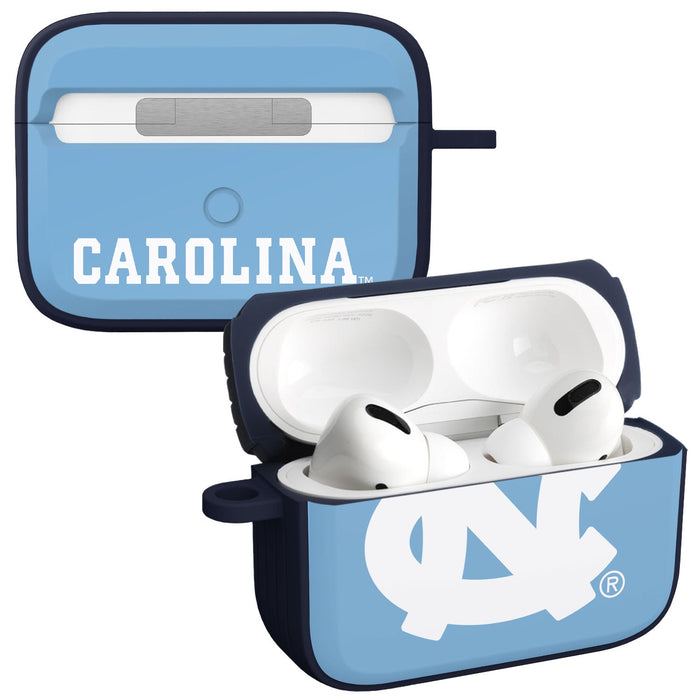 North Carolina Tar Heels HDX Apple AirPods Pro 1 & 2 Case Cover (Classic)