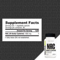 NutraBio NAC - 90 Capsules