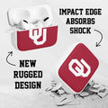 Oklahoma Sooners HDX Apple Airpods Pro 1 & 2 Case Cover