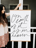 Poster: On Earth As It Is In Heaven