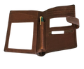 Cambridge Full-Grain Leather Travel Wallet & Passport Organizer