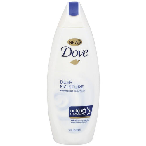 Dove Deep Moisture Body Wash - 12 oz - For Soft, Smooth Skin