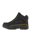 Kiwi Trail Black Suede/Nylon 5" Steel Toe Water Resistant Work Boots [69400]