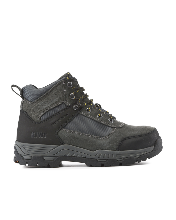 Kiwi Trek Grey Suede/Nylon 5" Steel Toe Water Resistant Work Boots [69600]