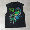 Dr. Doom' Cut-Off Black Tee