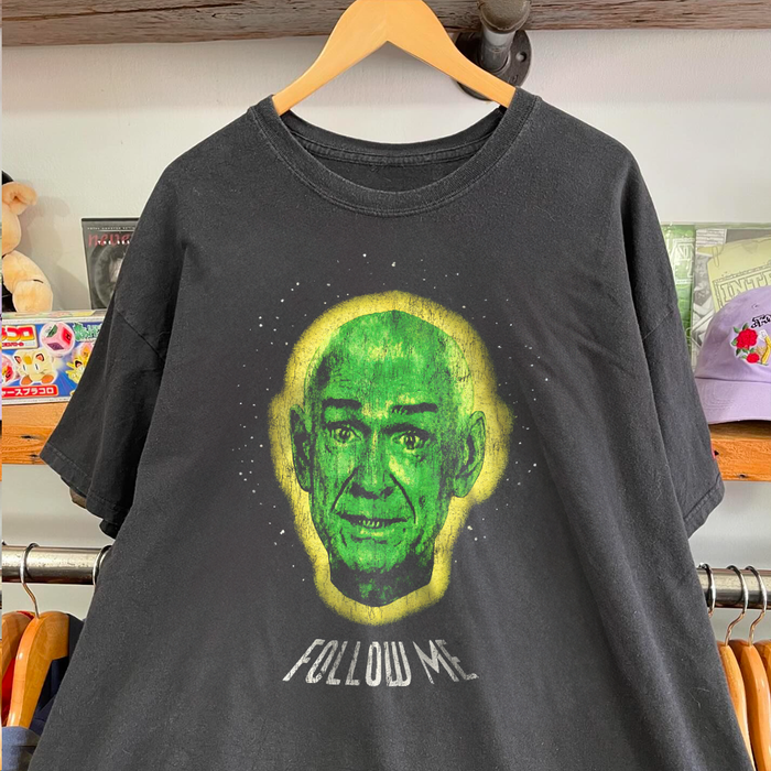 1997 Heaven'S Gate - Follow Me Marshall Applewhite Rare Washed T-Shirt
