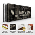 Whitetails and Whiskey Sign