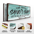 Sand and Surf Sign II