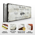 Family Farm Fresh Honey Sign