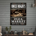 Welcome To Flea Market Sign