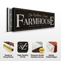 Custom Vintage Rust Farmhouse Sign III