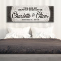 Personalized Happily Ever After Couple Sign III