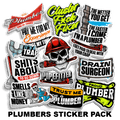 Plumbers Sticker Pack