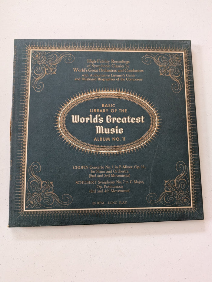 Basic Library of the Worlds Greatest Music Album No. 11 (Vinyl Record LP Album)
