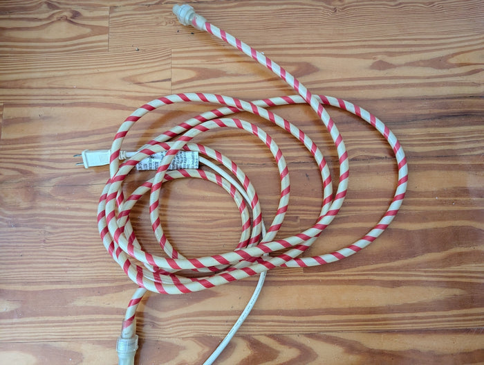 Candy Cane rope light  Cord from Unknown -  Holiday Decor (Plastic, Metal, Fabric Lighting / Utility, Traditional, Red, White)