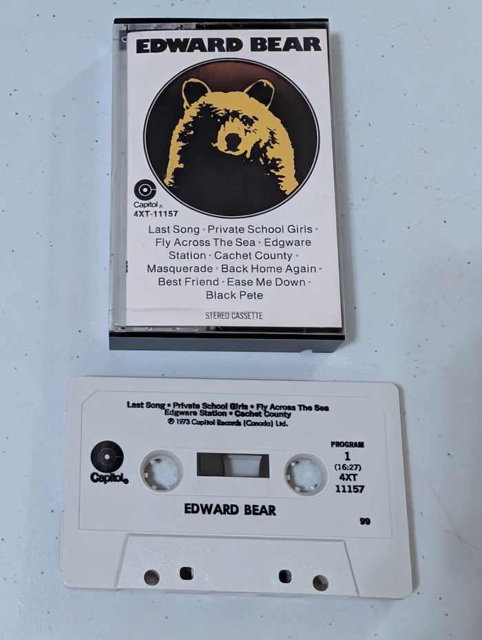 Edward Bear Self Titled  1973 (cassette, tape, album, music, vintage, OOP)