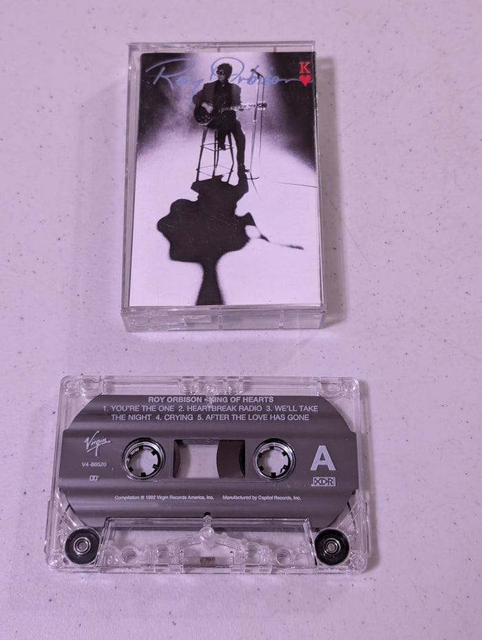 Roy Orbison – King Of Hearts(cassette, tape, album, music, vintage, OOP)