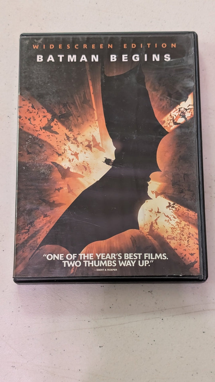 Batman Begins (widescreen DVD) Christian Bale, Michael Caine, Morgan Freeman