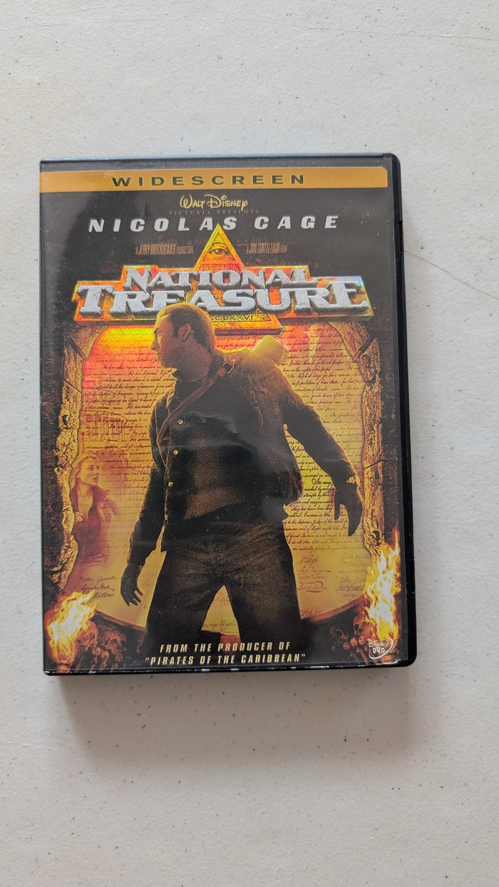 National Treasure (DVD, 2004, PG) Nicolas Cage