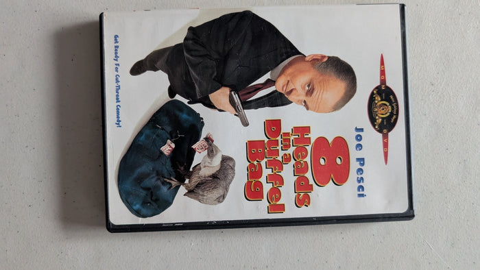 8 Heads in a Duffel Bag (DVD, 1997, R) Joe Pesci
