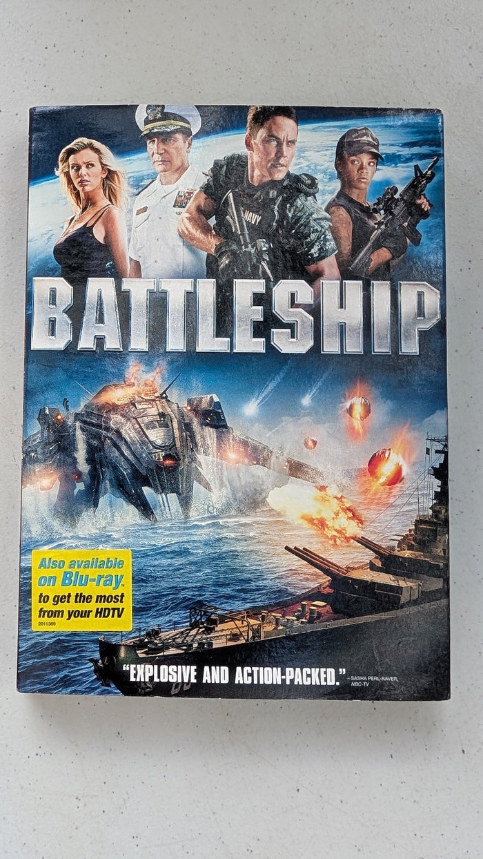 Battleship (DVD, 2012, PG-13) Taylor Kitsch, Alexander SkarsgÃƒÂ¥rd, Rihanna