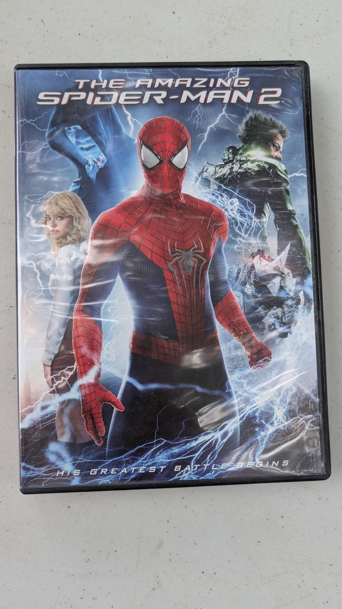 The Amazing Spider-Man 2 (DVD, 2014, PG-13) Andrew Garfield, Emma Stone, Jamie Foxx