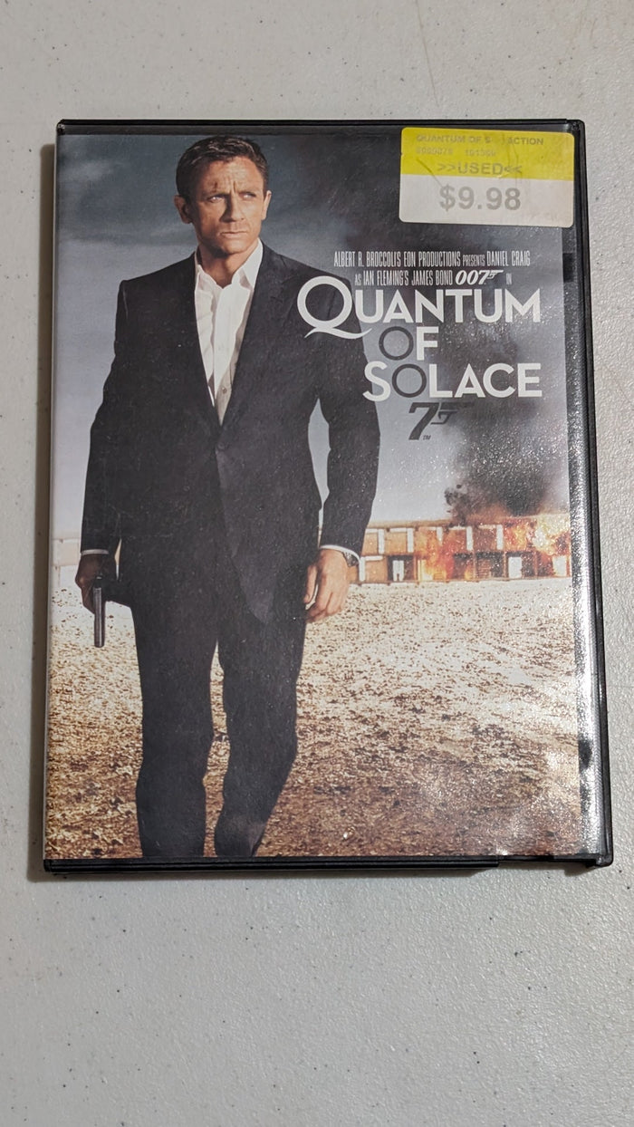 Quantum of Solace (DVD, 2008, PG-13) Daniel Craig, Olga Kurylenko, Mathieu Amalric