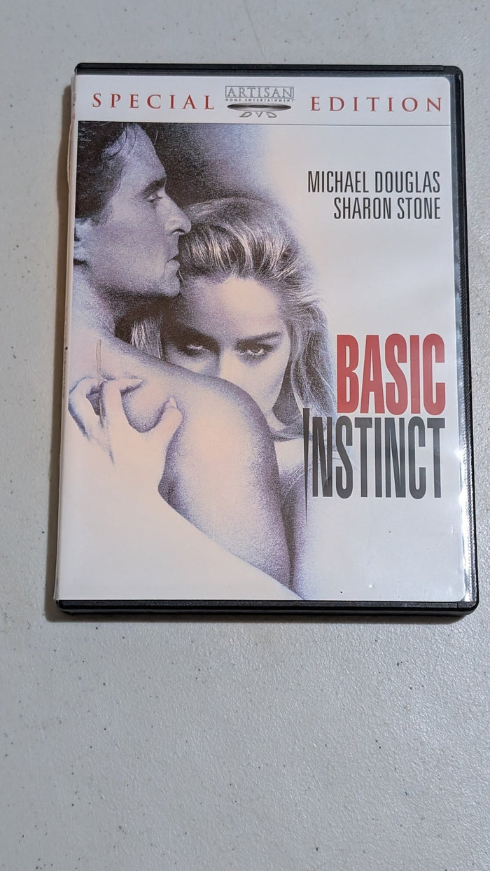 Basic Instinct (DVD, 1992, R) Michael Douglas, Sharon Stone, George Dzundza