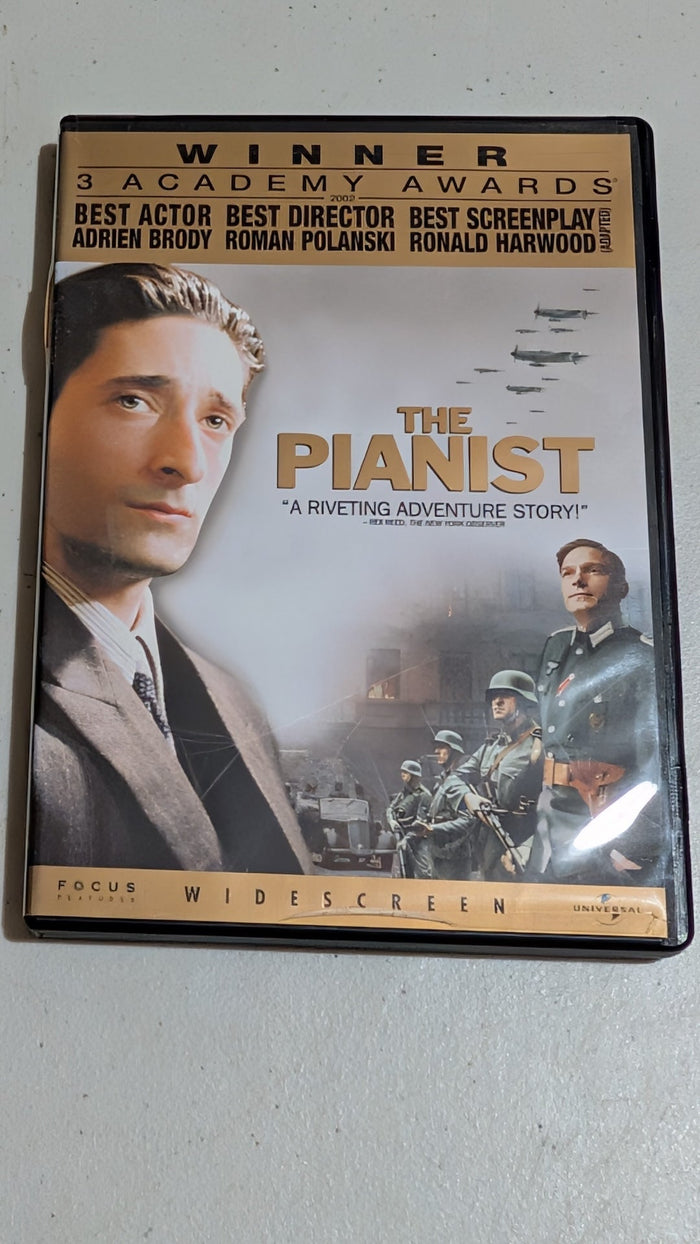 The Pianist (DVD, 2002, R) Adrien Brody, Thomas Kretschmann, Frank Finlay