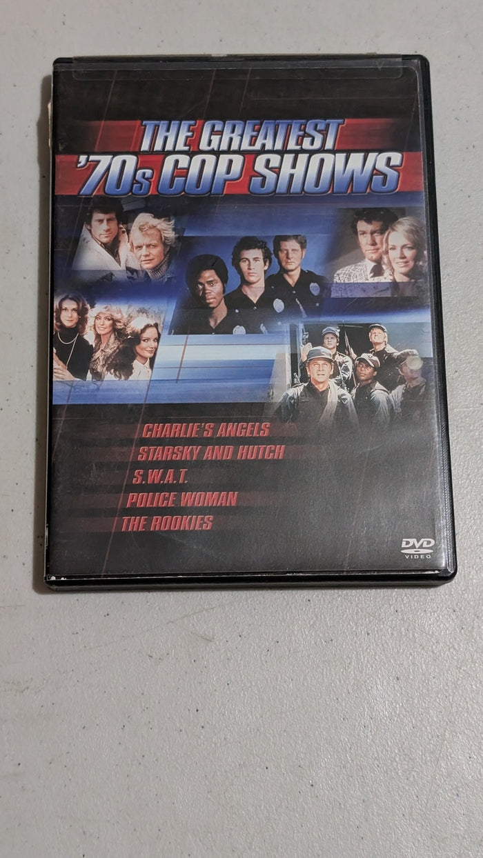 The Greatest '70s Cop Shows (DVD, 1972-1979, Not Rated) Kate Jackson, Jaclyn Smith, Farrah Fawcett; Paul Michael Glaser, David Soul; Steve Forrest, Robert Urich; Angie Dickinson, Earl Holliman; Georg Stanford Brown, Sam Melville