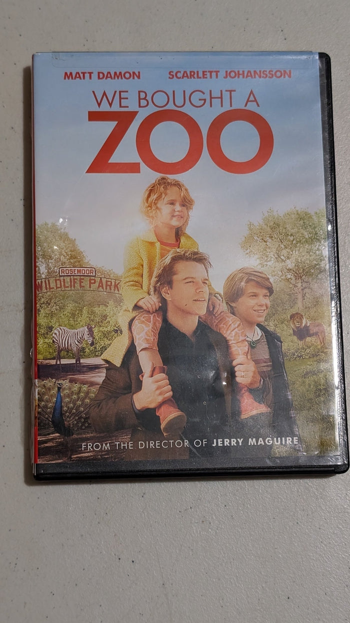 We Bought a Zoo (DVD, 2011, PG) Matt Damon, Scarlett Johansson, Thomas Haden Church